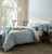 Laura Ashley Cariad Spray Newport Blue King Quilt Set Laura Ashley Cariad Spray Newport Blue King Quilt Set