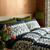Orla Kiely Sycamore Stripe Space Blue Double Quilt Set