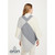 Salthill Aran Patchwork Poncho Tri Colour