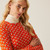 Regatta Orla Kiely Long Sleeve Winter Tee Clover Red
