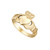 Solvar 10K Gold Claddagh Ring_10001