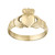10k Gold Lightweight Claddagh Ring