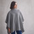 Sheila Horseshoe Cable Aran Poncho_10004