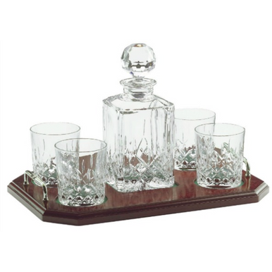 Galway Crystal Renmore Decanter Drink Ware Sets, Transparent