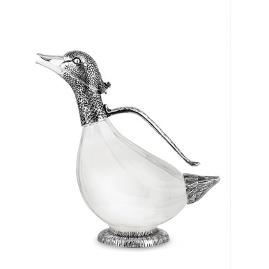 Newbridge Silver Plated Duck Decanter