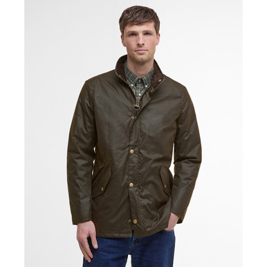 Barbour Prestbury Classic Wax Jacket Olive | Kilkenny Design