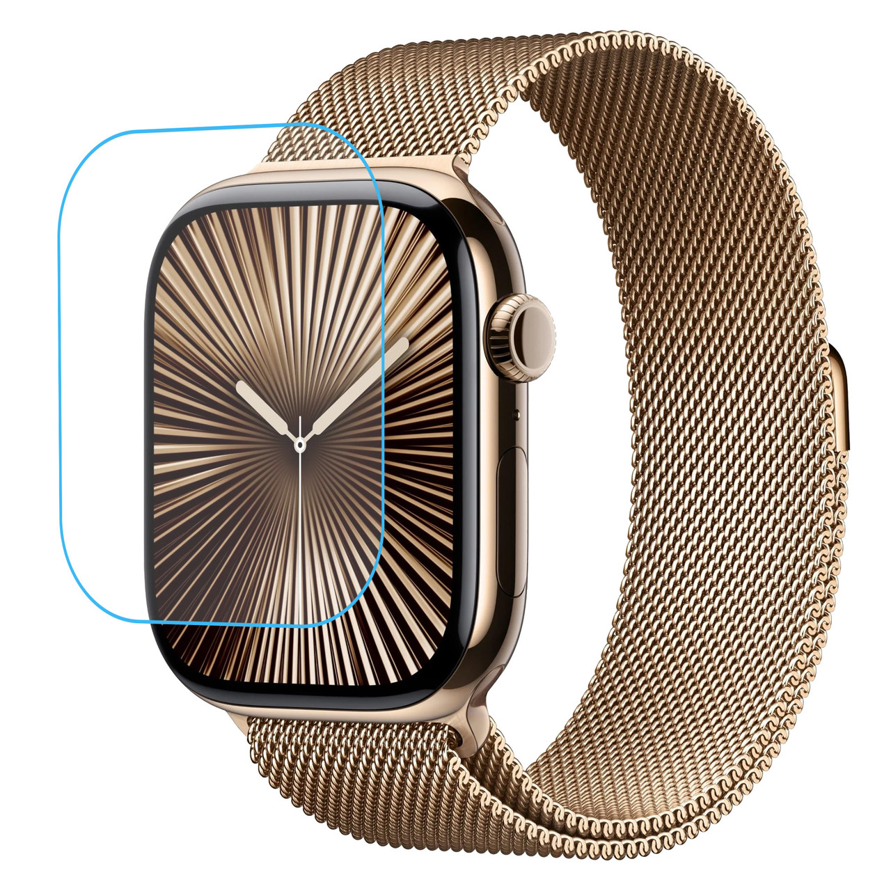 3x Apple Watch Series 10 (42 mm) Premium Ultra Clear Film Screen