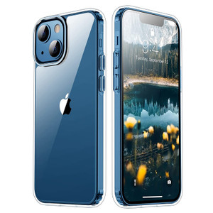 Apple iPhone 14 Plus (6.7") Premium Crystal Clear Soft TPU Slim Gel Case with Camera Protection