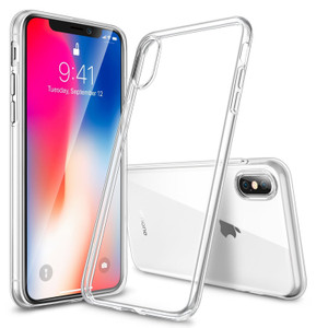 Apple iPhone X (5.8") Premium Crystal Clear Soft TPU Slim Gel Case with Camera Protection