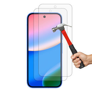 2x Google Pixel 10 Premium Crystal Clear 9H Tempered Glass Screen Protectors