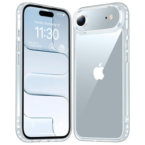 Apple iPhone 17 Air (6.5") Premium Crystal Clear Soft TPU Slim Gel Case with Camera Protection