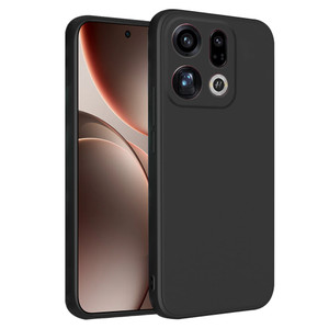 OPPO Find X9 Black Premium Soft TPU Gel Back Protective Case