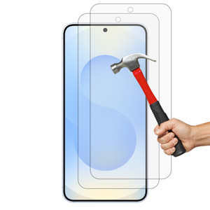 2x Samsung Galaxy S25 FE (6.7") Premium 9H Tempered Glass Screen Protectors