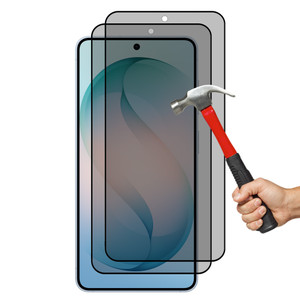 2x Samsung Galaxy S26 (6.3") Privacy Anti-Spy Premium Full Cover 9H Tempered Glass Screen Protectors