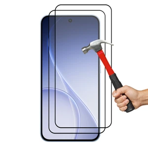 2x OPPO Reno15 F 5G Premium Full Cover 9H Tempered Glass Screen Protectors