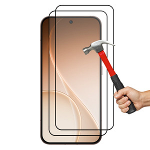 2x OPPO Reno15 Pro 5G Premium Full Cover 9H Tempered Glass Screen Protectors