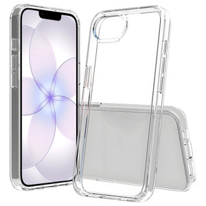 Apple iPhone 17e (6.1") Premium Crystal Clear Soft TPU Slim Gel Case with Camera Protection