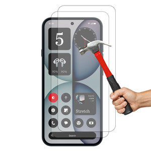 2x Nothing Phone (4a) Pro Premium 9H Tempered Glass Screen Protectors