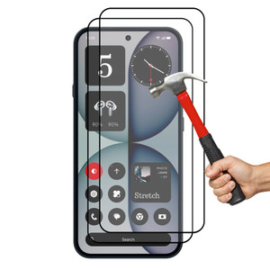2x Nothing Phone (4a) Pro Premium Full Cover 9H Tempered Glass Screen Protectors