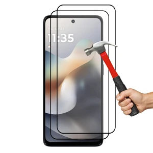 2x Motorola Moto G56 5G Premium Full Cover 9H Tempered Glass Screen Protectors