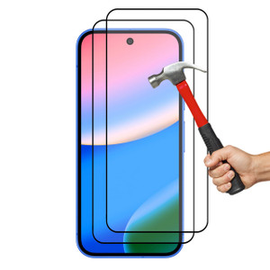 2x Google Pixel 11 Premium Full Cover 9H Tempered Glass Screen Protectors