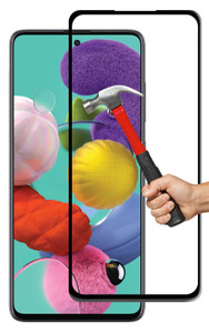 2x Galaxy A51 Premium Full Cover 9H Tempered Glass Screen Protectors