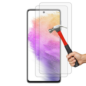 2x Galaxy A73 5G Premium 9H HD Tempered Glass Screen Protectors