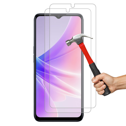 2x Premium 9H Tempered Glass Screen Protectors for OPPO A17
