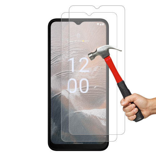 2x Premium 9H Tempered Glass Screen Protectors for Nokia C32