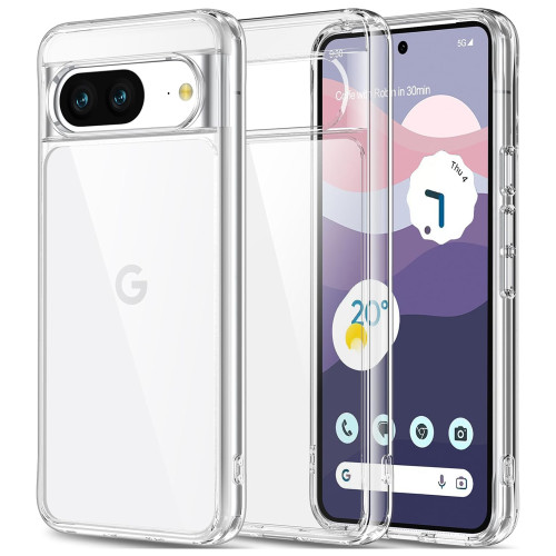 Google Pixel 8 (6.2") Crystal Clear Premium Soft Gel Back Case