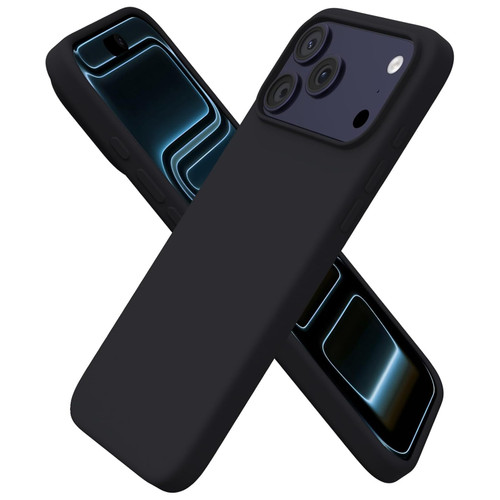Apple iPhone 17 Pro Max (6.9") Black Premium Soft TPU Gel Back Protective Case
