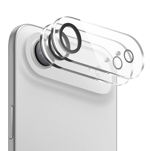 2x iPhone 17 Air (6.5") Premium Full Coverage Camera Lens Tempered Glass