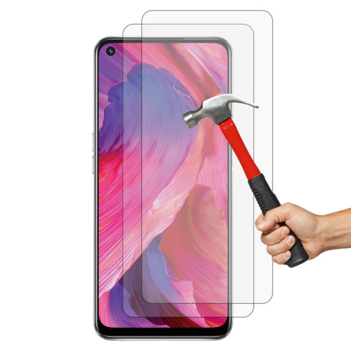 2x Premium 9H Tempered Glass Screen Protectors for OPPO A76