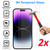 2x iPhone 14 Pro (6.1") Premium 9H 2.5D Tempered Glass Screen Protectors