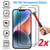 2x iPhone 14 (6.1") Premium Full Cover 9H Tempered Glass Screen Protectors