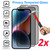 2x iPhone 14 (6.1") Privacy Anti-Spy Premium Full Cover 9H Tempered Glass Screen Protectors