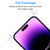 2x iPhone 14 Pro (6.1") Privacy Anti-Spy Premium Full Cover 9H Tempered Glass Screen Protectors
