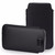 iPhone 14 Plus (6.7") Black Pull Tab Pouch Slim Sleeve PU Leather Case