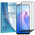 2x OPPO Reno8 5G Premium Full Cover 9H HD Tempered Glass Shock Absorbing Screen Protectors