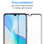 2x Realme C12 Premium Full Cover 9H Tempered Glass Screen Protectors