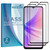 2x OPPO A17 Premium Full Cover 9H Tempered Glass Screen Protectors