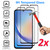 2x Galaxy A34 5G Premium Full Cover 9H Tempered Glass Screen Protectors