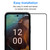 2x Nokia XR21 Premium Full Cover 9H Tempered Glass Screen Protectors