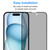 2x iPhone 15 Plus (6.7") Privacy Anti-Spy Premium Full Cover 9H Tempered Glass Screen Protectors