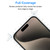 3x iPhone 15 Pro Max (6.7") Premium Hydrogel Full Cover Clear Screen Protectors