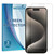 3x iPhone 15 Pro (6.1") Ultra Clear or Anti-Glare Matte Premium Film Screen Protectors