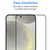 2x Samsung Galaxy S24 (6.2") Premium Full Cover 9H Tempered Glass Screen Protectors