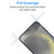 2x Samsung Galaxy S24+ (6.7") Premium Full Cover 9H Tempered Glass Screen Protectors