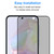 2x Galaxy A55 5G Privacy Anti-Spy Premium Full Cover 9H Tempered Glass Screen Protectors