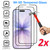 2x iPhone 17 (6.3") Premium Full Cover 9H Tempered Glass Screen Protectors
